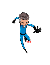 Fantastic Four (Mr Fantastic) Sticker