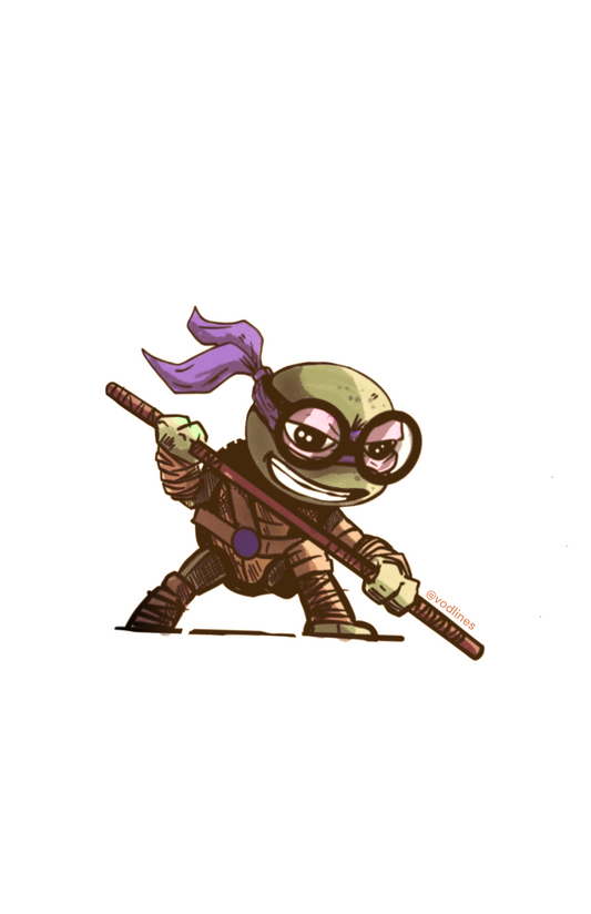 TMNT Donatello Sticker