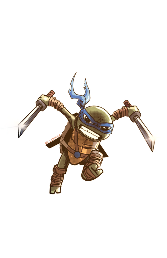 TMNT Leonardo Sticker