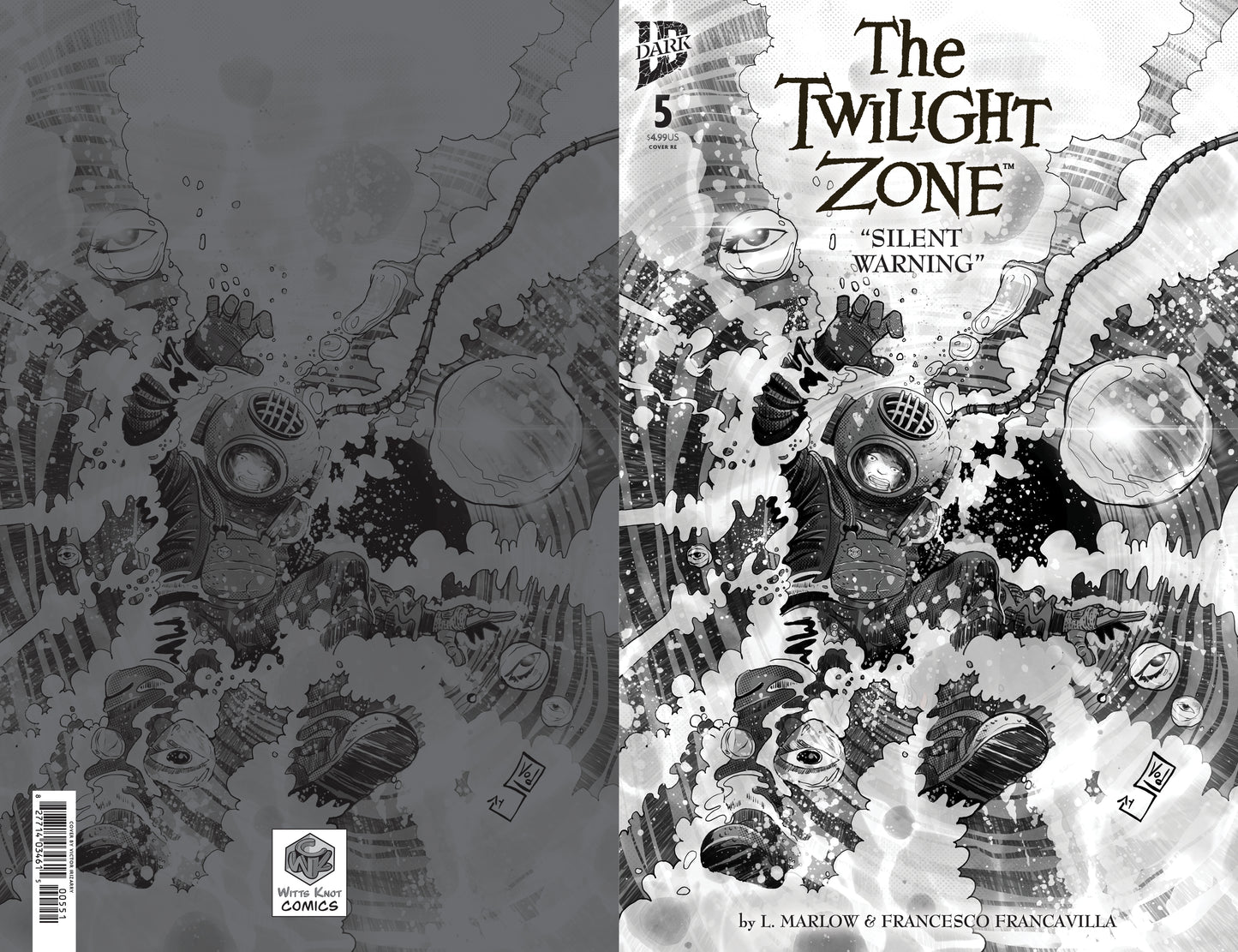 Twilight Zone # 5 Wittsknot Comics Exclusive by Victor Irizarry