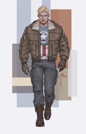 CAPTAIN AMERICA #5 INHYUK LEE STREET-VERSE VIRGIN VARIANT 1:50