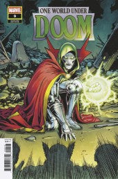 ONE WORLD UNDER DOOM #9 MATTEO DELLA FONTE VARIANT 1:25